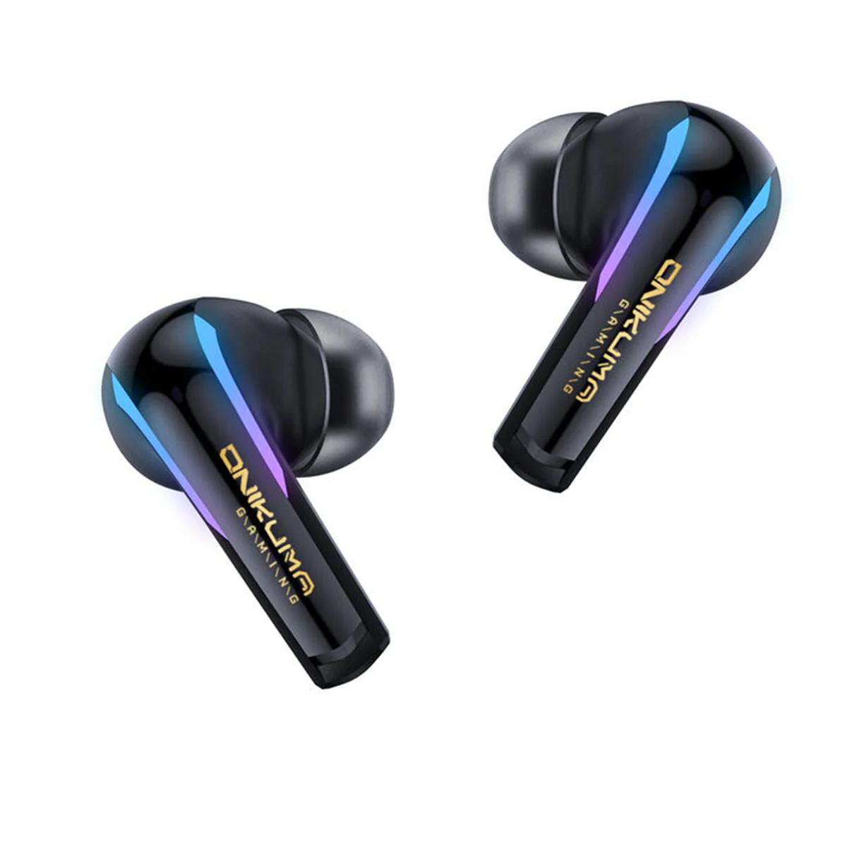 Onikuma T27 Wireless Dual Microphone Noise Reduction (Black, White) - Image 4