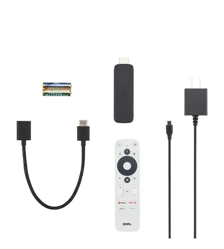 ONN Google TV 2K Full HD Streaming Device (Black) - Image 4