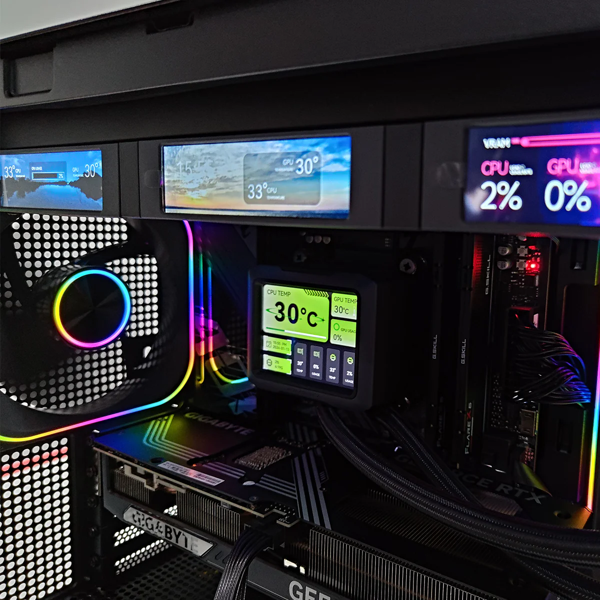 Optima D300 Black Desktop Gaming PC | AMD Ryzen 7 7800X3D | 32GB RAM | 1TB SSD | RTX 5070 | Windows 11 Pro - Image 3