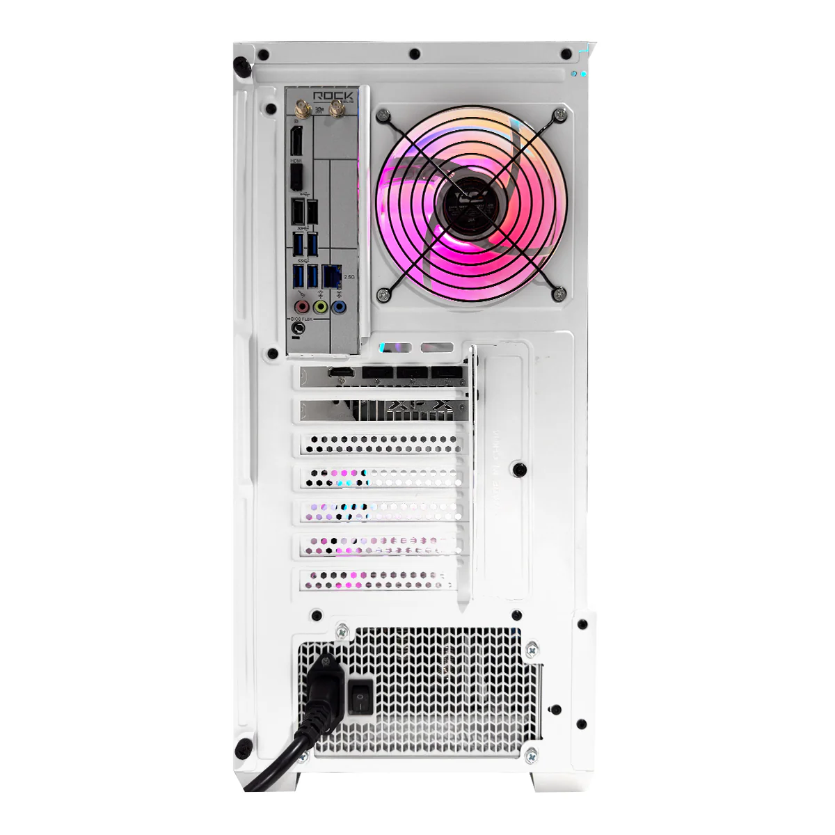 Optima DS900 Air White Desktop Gaming PC | AMD Ryzen 7 7800X3D | 32GB (2x16GB) RAM | 1TB SSD | RX 9070 XT | Windows 11 Pro - Image 6