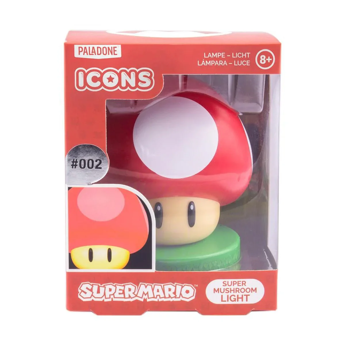 Paladone Super Mario Super Mushroom 3D Light V5 (PP4375NNV5) - Image 5