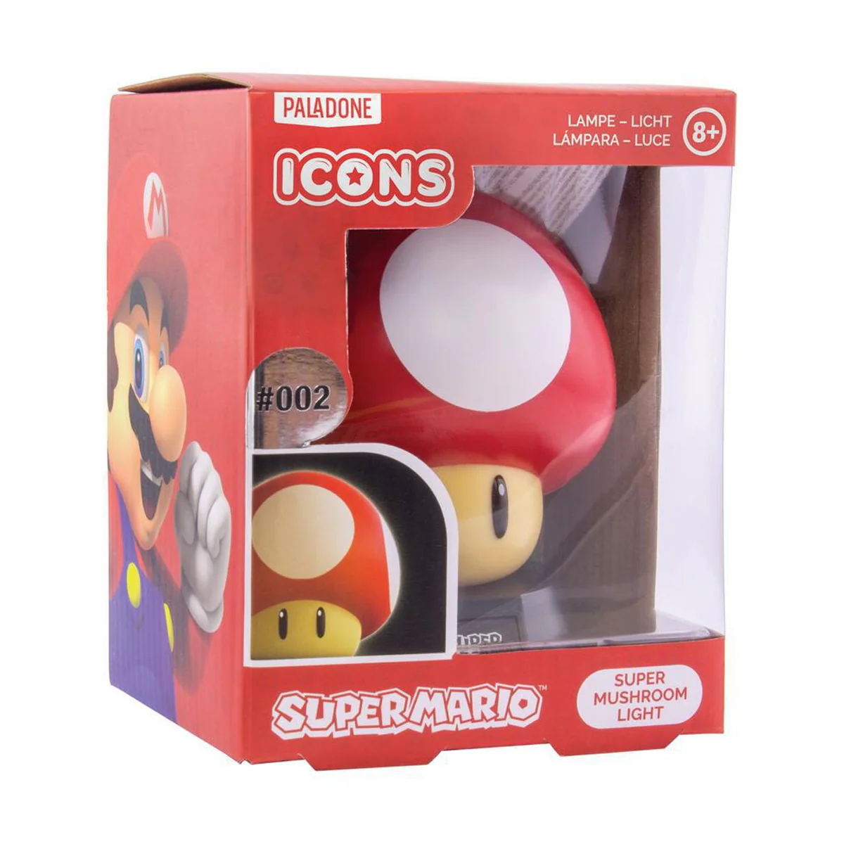 Paladone Super Mario Super Mushroom 3D Light V5 (PP4375NNV5) - Image 6