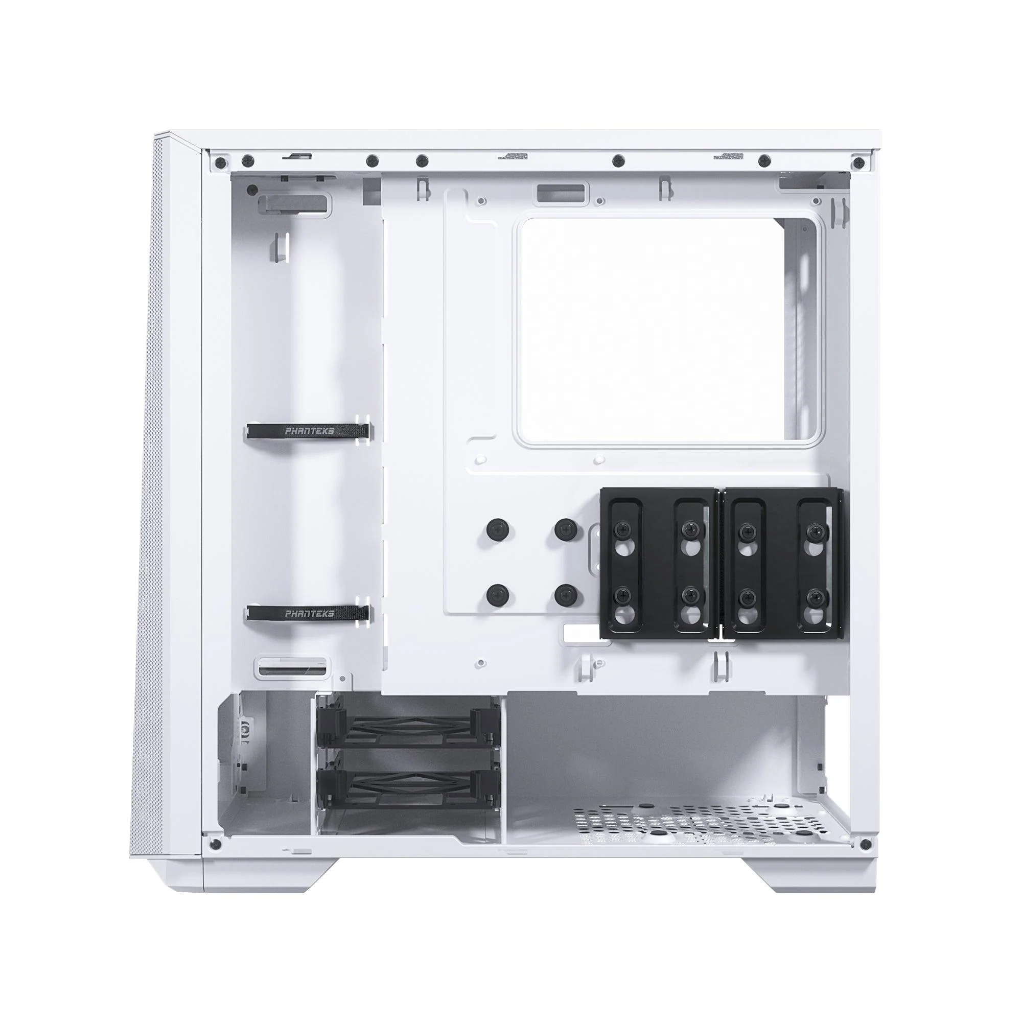 Phanteks Eclipse G360A DRGB Tempered Glass Mid-Tower Case (Matte White) (PH-EC360ATG-DMW02) - Image 4