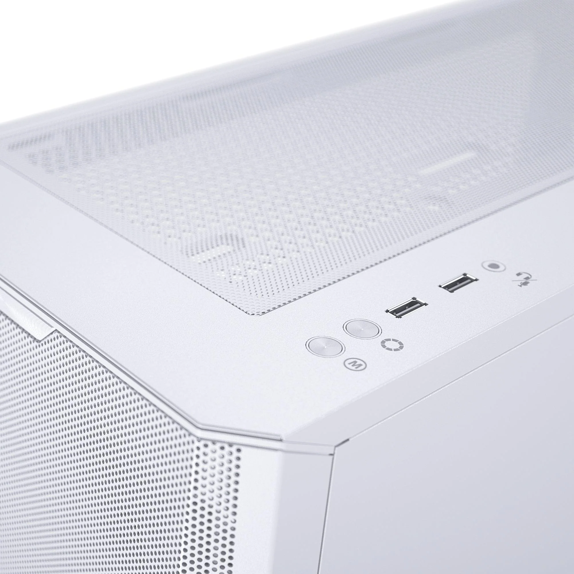 Phanteks Eclipse G360A DRGB Tempered Glass Mid-Tower Case (Matte White) (PH-EC360ATG-DMW02) - Image 9