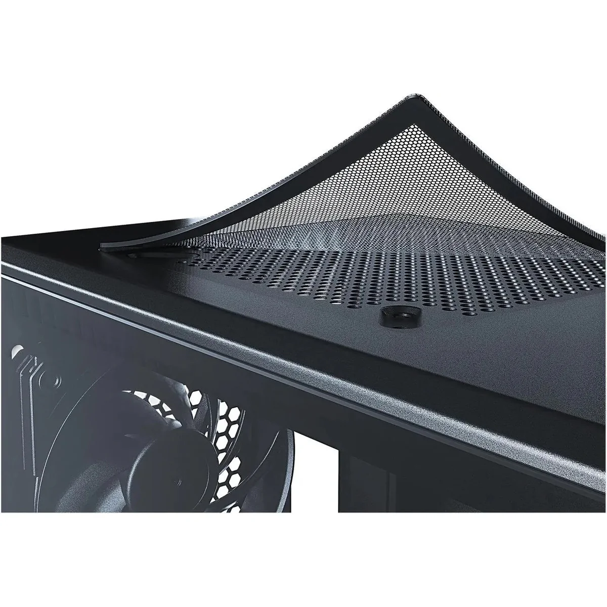Phanteks Eclipse P300A Tempered Glass Compact Mid-Tower Full Mesh Front Case (Satin Black) (PH-EC300ATG-BK01) - Image 10