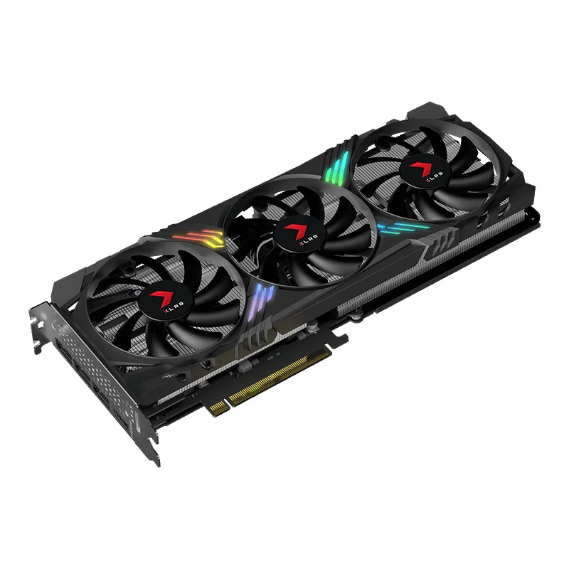 PNY GeForce 4060 Ti 8GB XLR8 Gaming Verto Epic-X RGB Triple Fan DLSS 3 GDDR6X PCIE 4.0 Graphics Card (VCG4060T8TFXXPB1) - Image 2