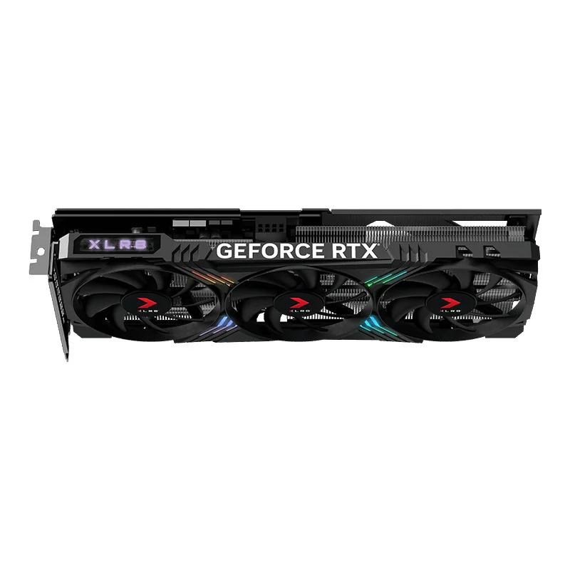 PNY GeForce 4060 Ti 8GB XLR8 Gaming Verto Epic-X RGB Triple Fan DLSS 3 GDDR6X PCIE 4.0 Graphics Card (VCG4060T8TFXXPB1) - Image 4