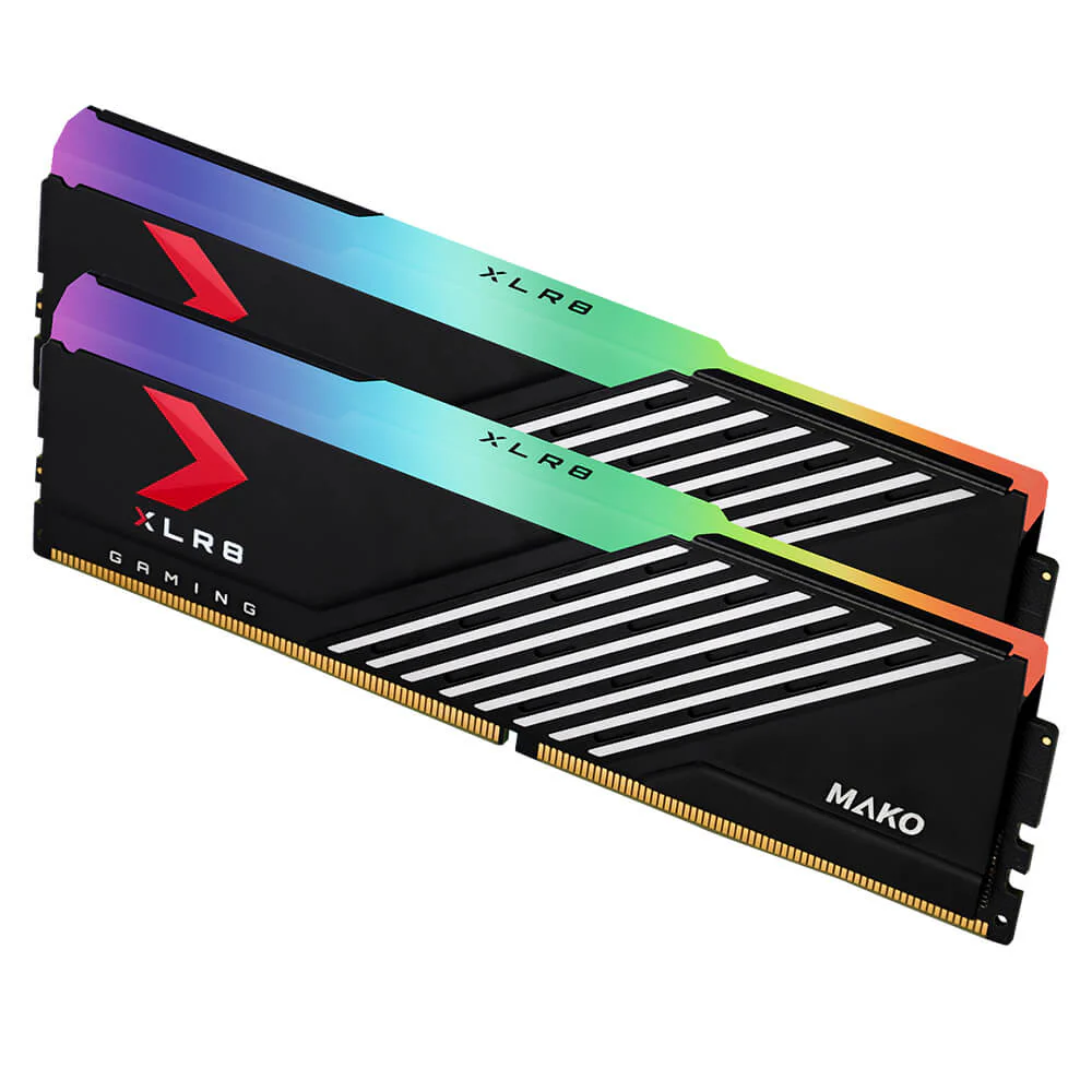 PNY XLR8 Gaming Mako Epic-X RGB 32GB (2X16GB) DDR5 6000MHZ CL40 Desktop Memory (MD32GK2D5600040MXRGB) - Image 2