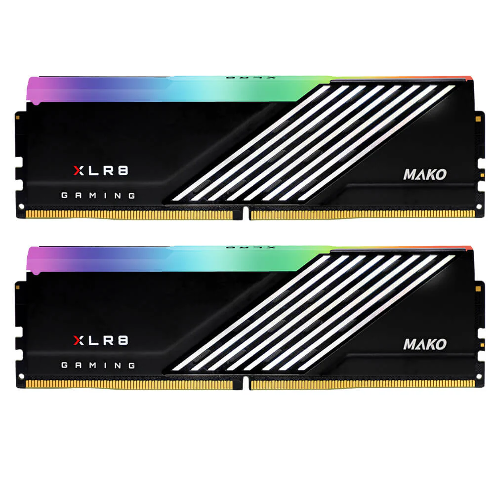 PNY XLR8 Gaming Mako Epic-X RGB 32GB (2X16GB) DDR5 6000MHZ CL40 Desktop Memory (MD32GK2D5600040MXRGB) - Image 4