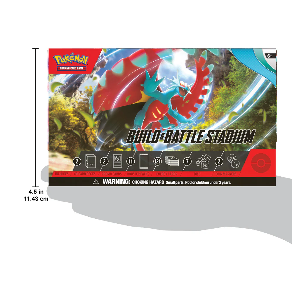 Pokemon Trading Card Game SV04 Scarlet & Violet Paradox Rift Build & Battle Stadium (187-85422) - Image 9