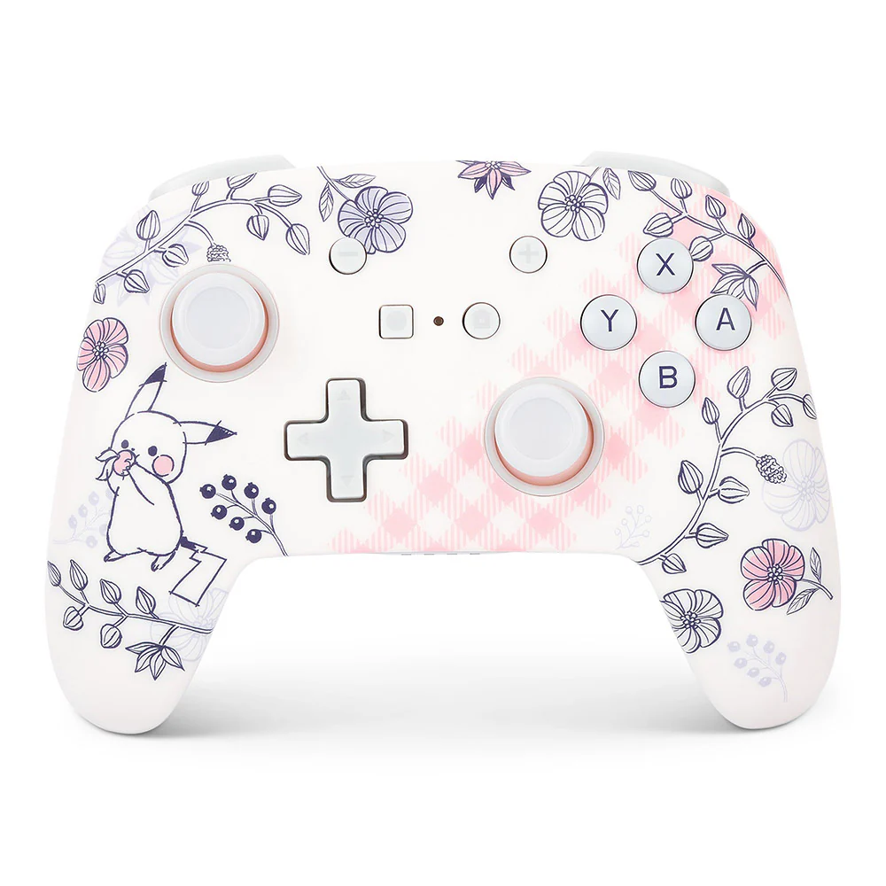 Power A Enhanced Wireless Controller for Nintendo Switch (Pikachu Garden) - Image 2