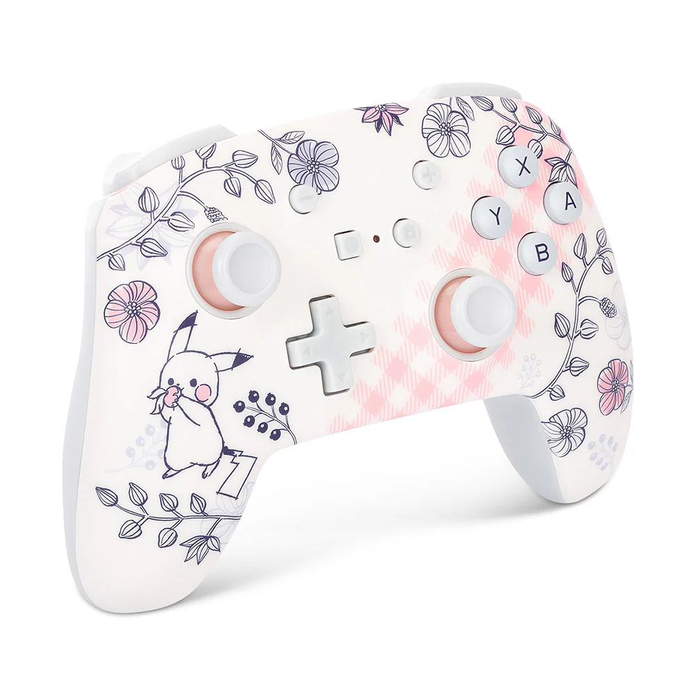Power A Enhanced Wireless Controller for Nintendo Switch (Pikachu Garden) - Image 3
