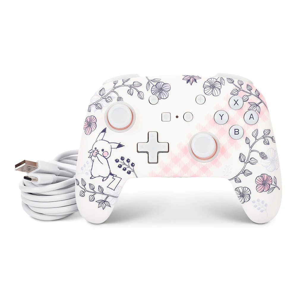 Power A Enhanced Wireless Controller for Nintendo Switch (Pikachu Garden) - Image 7