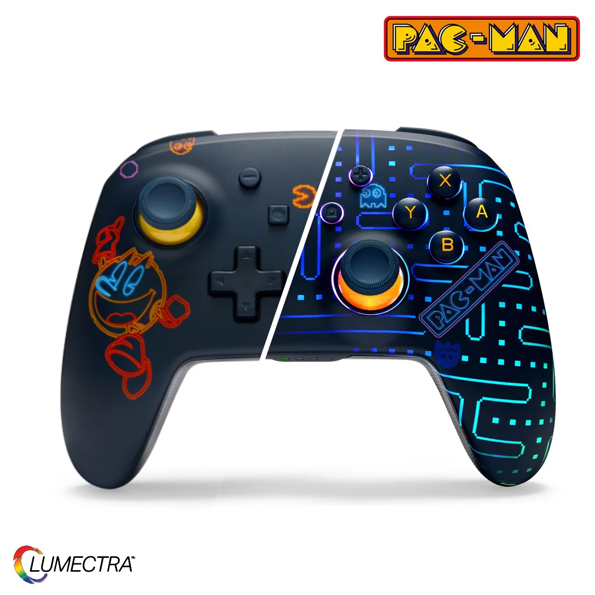 PowerA Lumectra Enhanced Wireless Controller For Nintendo Switch (Pac-Man)