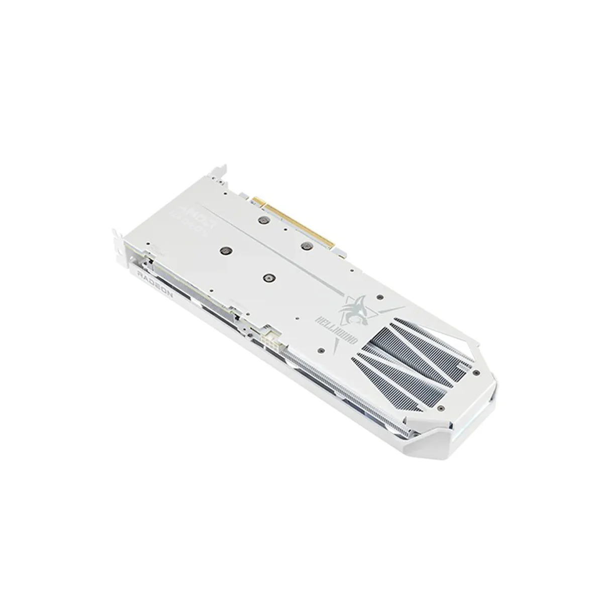 PowerColor Hellhound AMD Radeon RX 9060 XT 16GB GDDR6 Graphics Card (Spectral White) (RX9060XT 16G-L/OC/WHITE) - Image 7