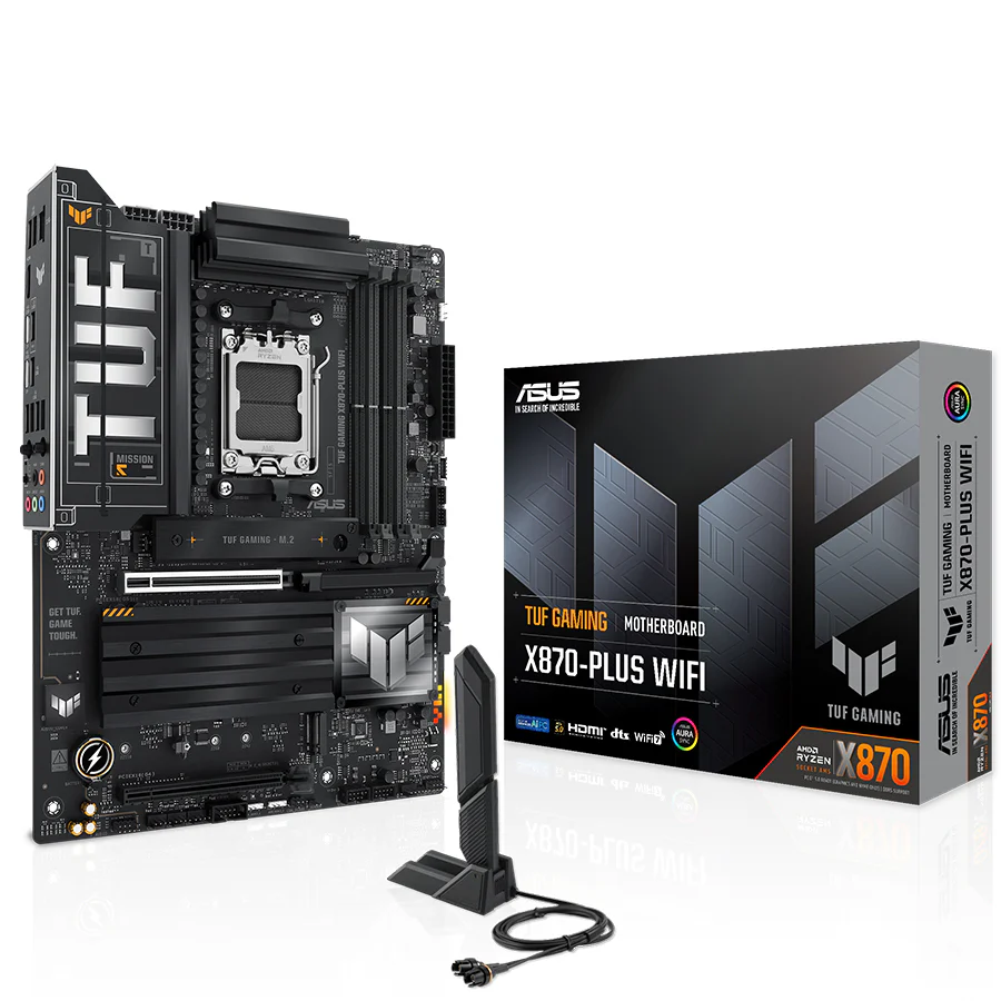 Powered by ASUS: Prime Black Desktop Gaming PC | AMD Ryzen 9 9900X3D | 32GB (2X16GB) RAM | 1TB SSD | RX 9070 XT OC - Image 8