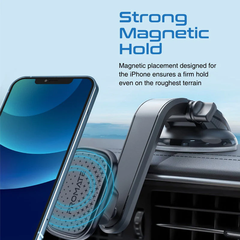 Promate Magmount-XL SecureGrip Magnetic Smartphone Holder - Image 2