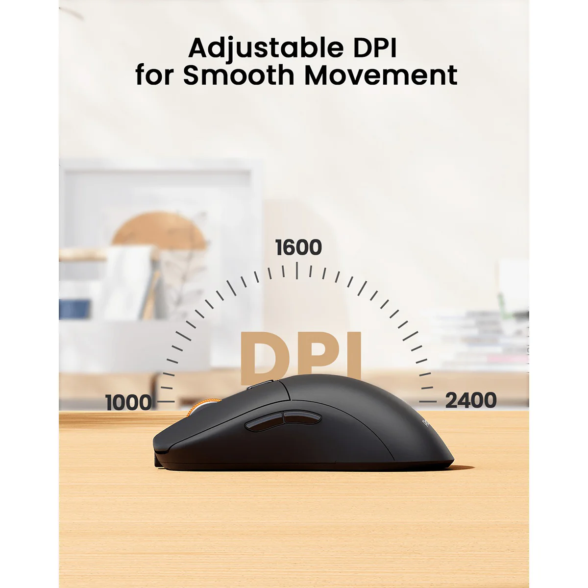 ProtoArc EM15 Bluetooth & 2.4G Dual Receiver Wireless Mouse (Black) (CP016268) - Image 6