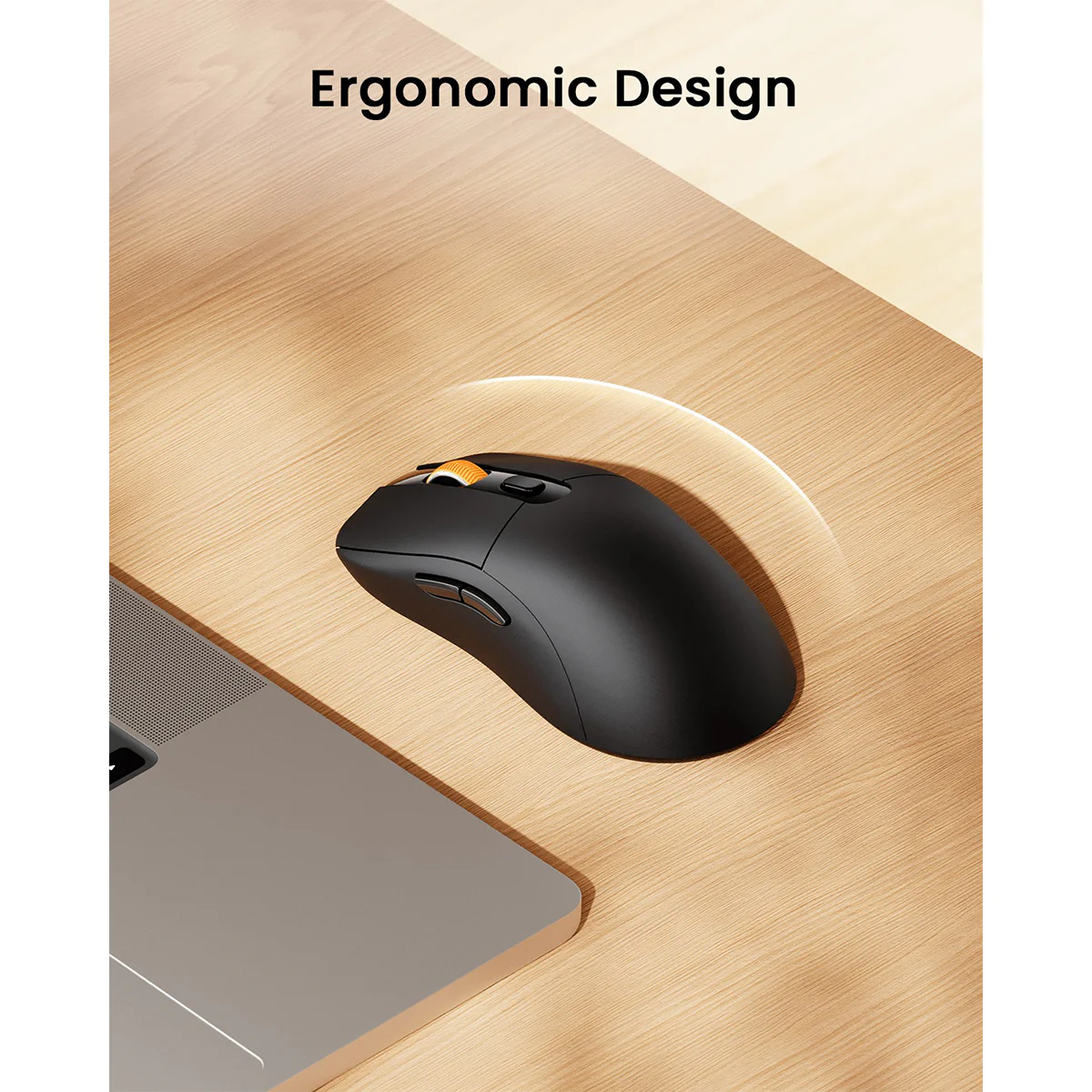 ProtoArc EM15 Bluetooth & 2.4G Dual Receiver Wireless Mouse (Black) (CP016268) - Image 8