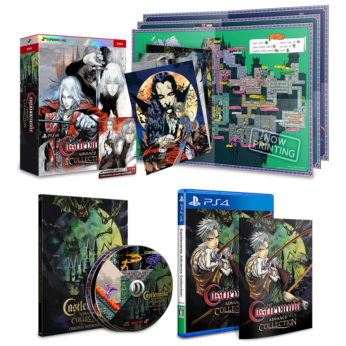 PS4 Castlevania Advance Collection Deluxe Edition Reg.3