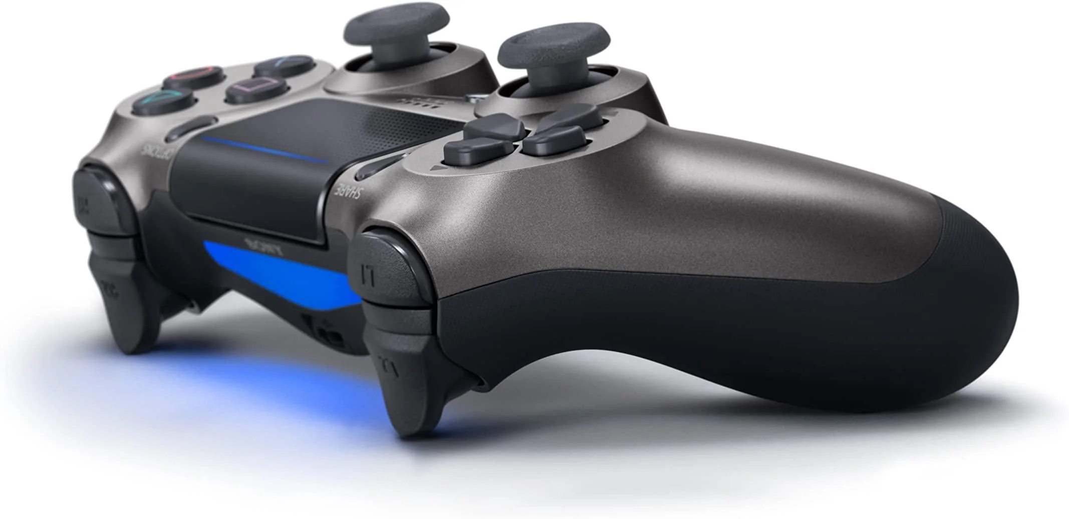PS4 DUALSHOCK 4 WIRELESS CONTROLLER STEEL BLACK LATAM (CUH-ZCT2U) - Image 4
