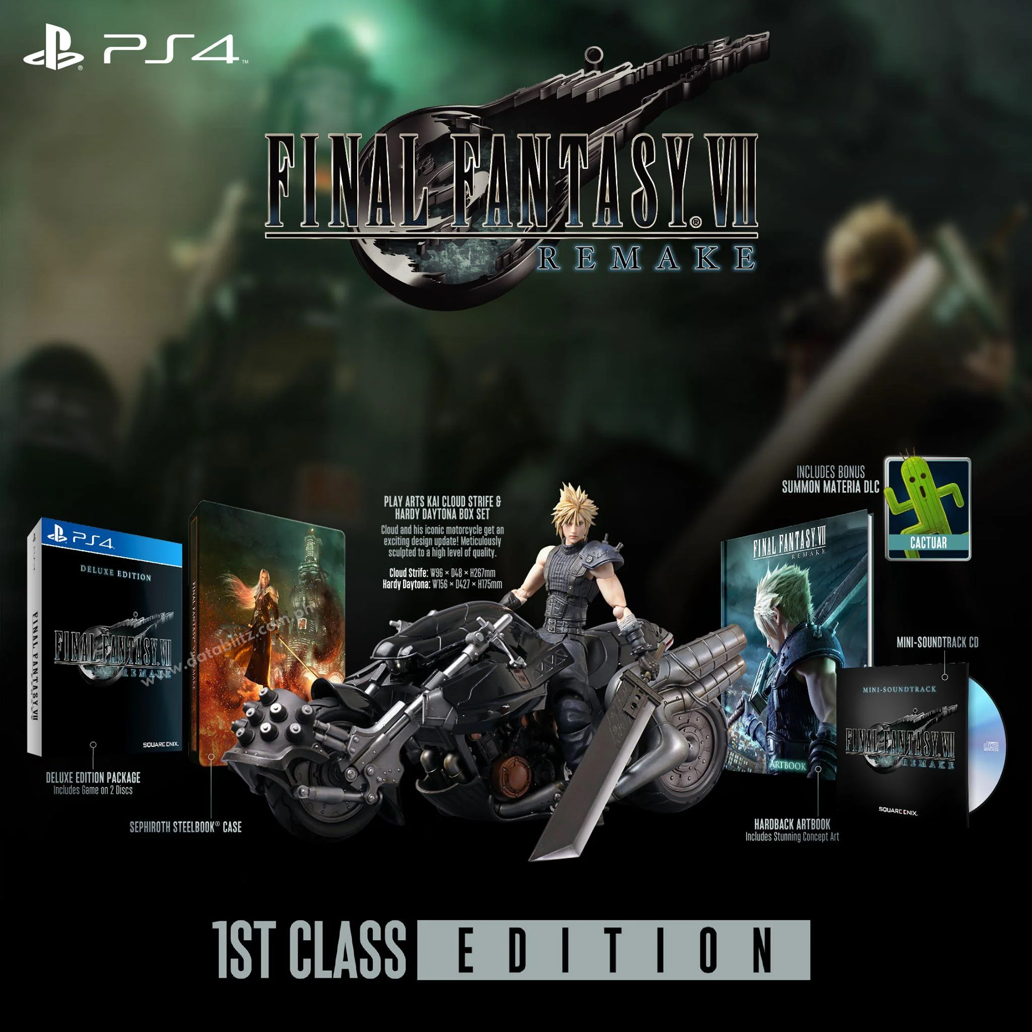 PS4 FINAL FANTASY VII REMAKE FIRST CLASS EDITION REG.3