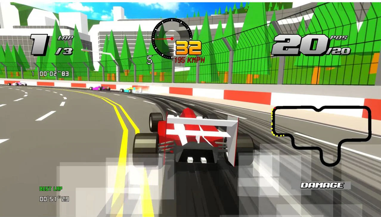 PS4 Formula Retro Racing World Tour Special Edition Reg.2 - Image 2