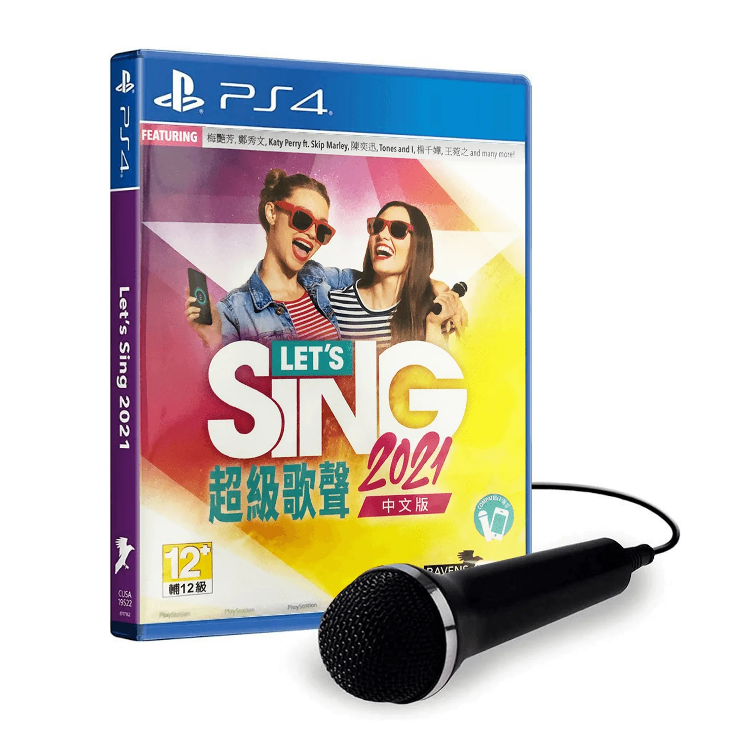 PS4 Lets Sing 2021 With 1 USB Microphone (3M) Reg.3