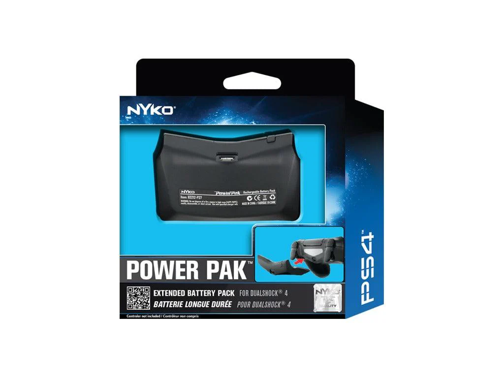 PS4 NYKO 2X Capacity Power Pak