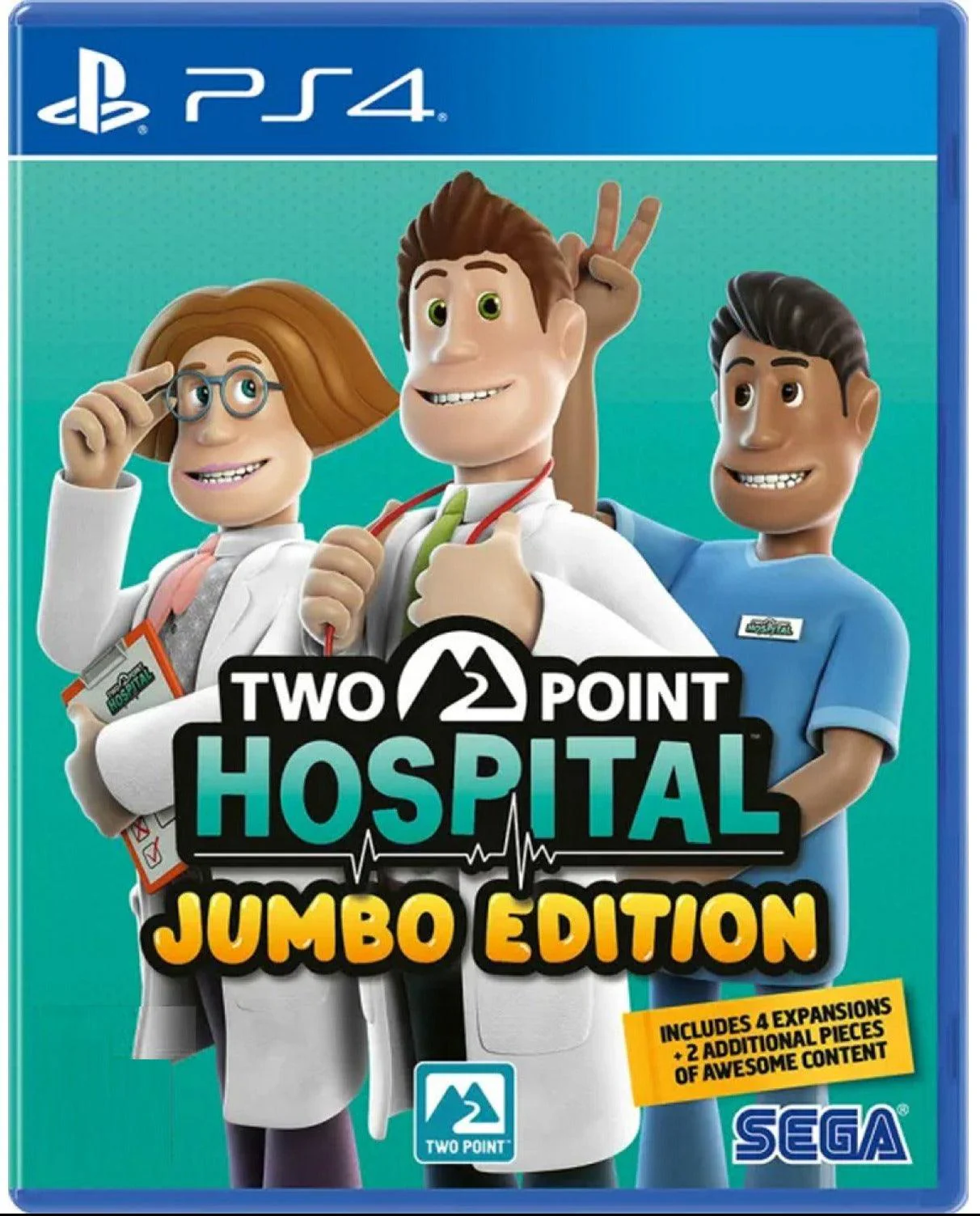 PS4 Two Point Hospital Jumbo Edition Reg.2 (Eng/EU)