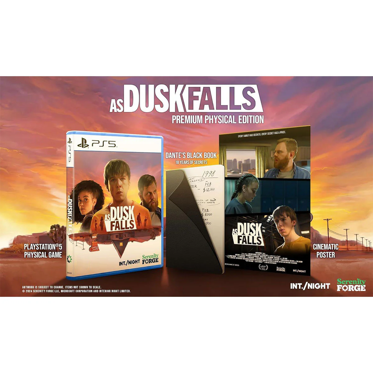 PS5 As Dusk Falls Premium Physical Edition (US)
