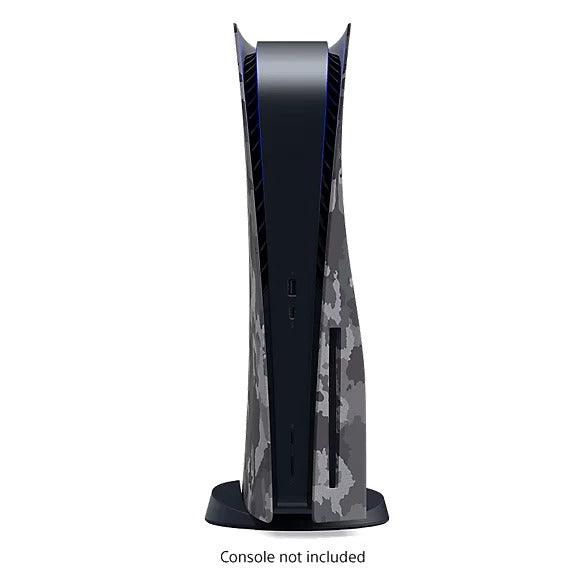 PS5 Console Cover (Grey Camouflage) (CFI-ZCD1 S06) - Image 3