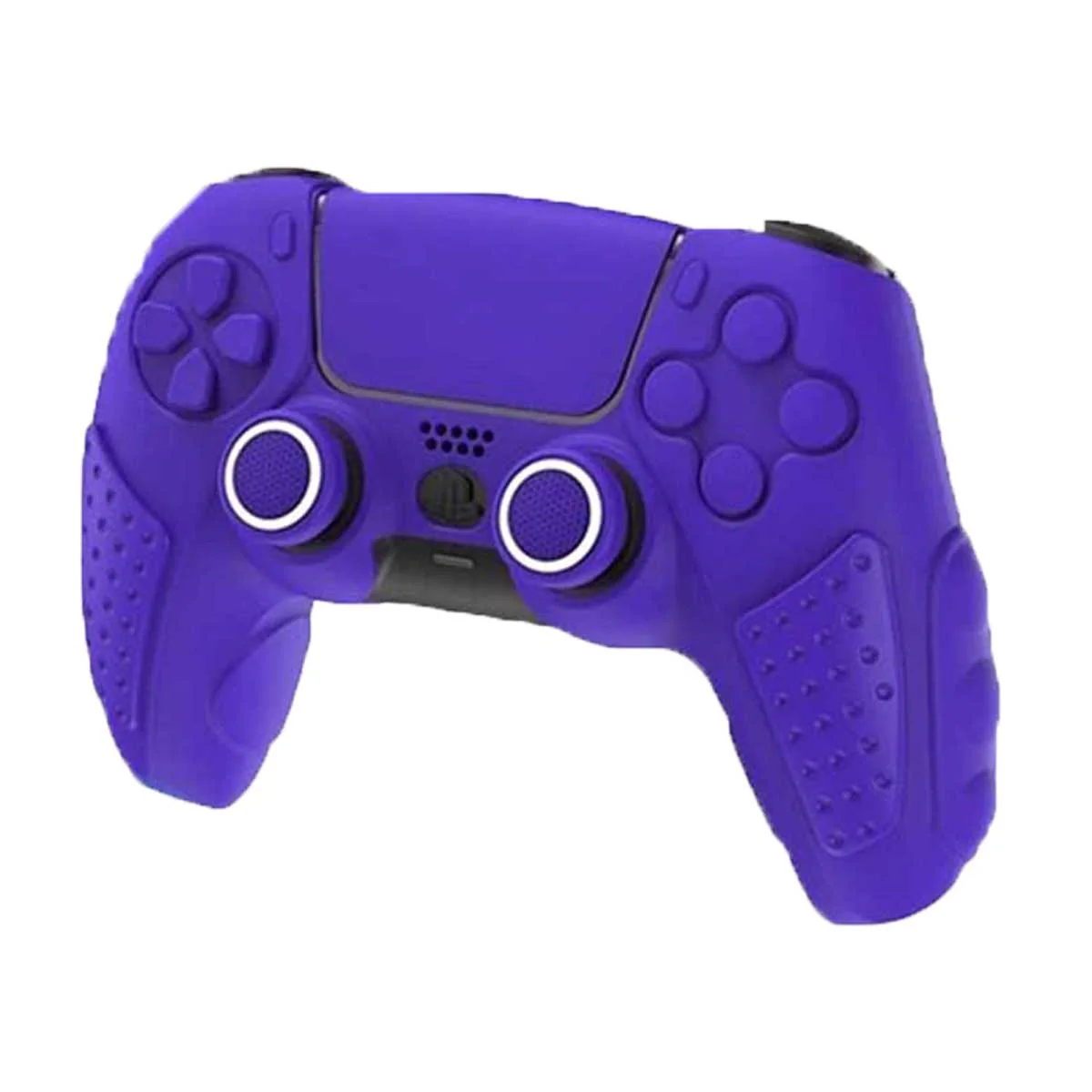 IINE Silicone Case With 2 Thumb Grip Caps For PS5 Controller (Red, Black & White, Pink, Blue, Purple) - Image 6