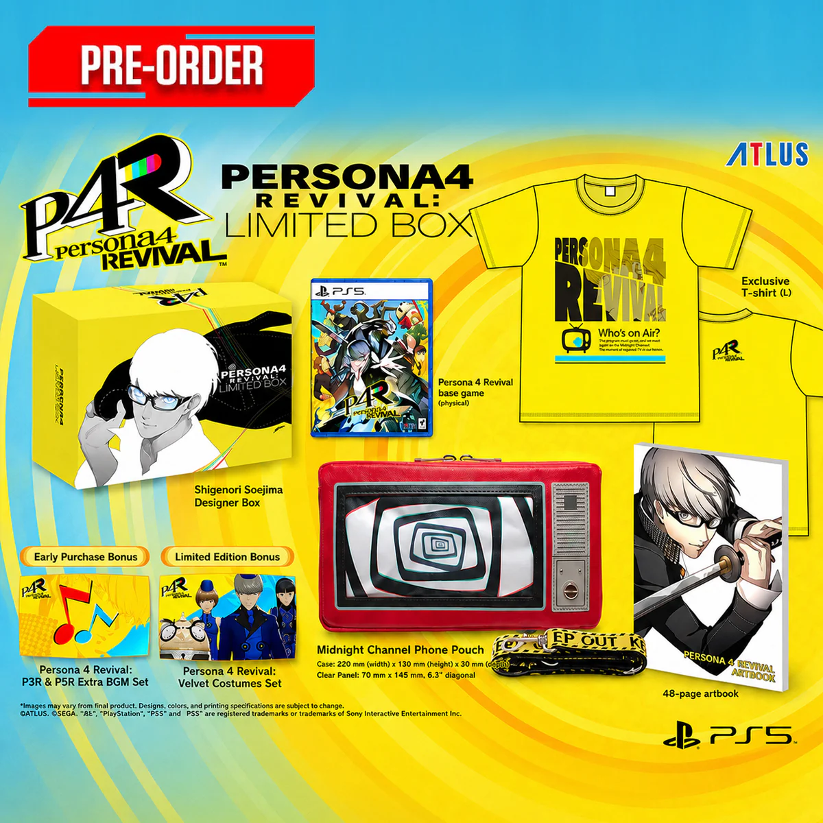 PS5 Persona 4 Revival Limited Box Pre-Order Downpayment