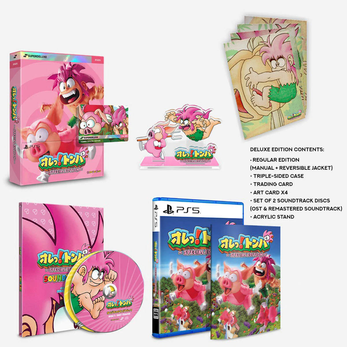 PS5 Tomba! Special Edition Deluxe Edition (Eng/JPN)