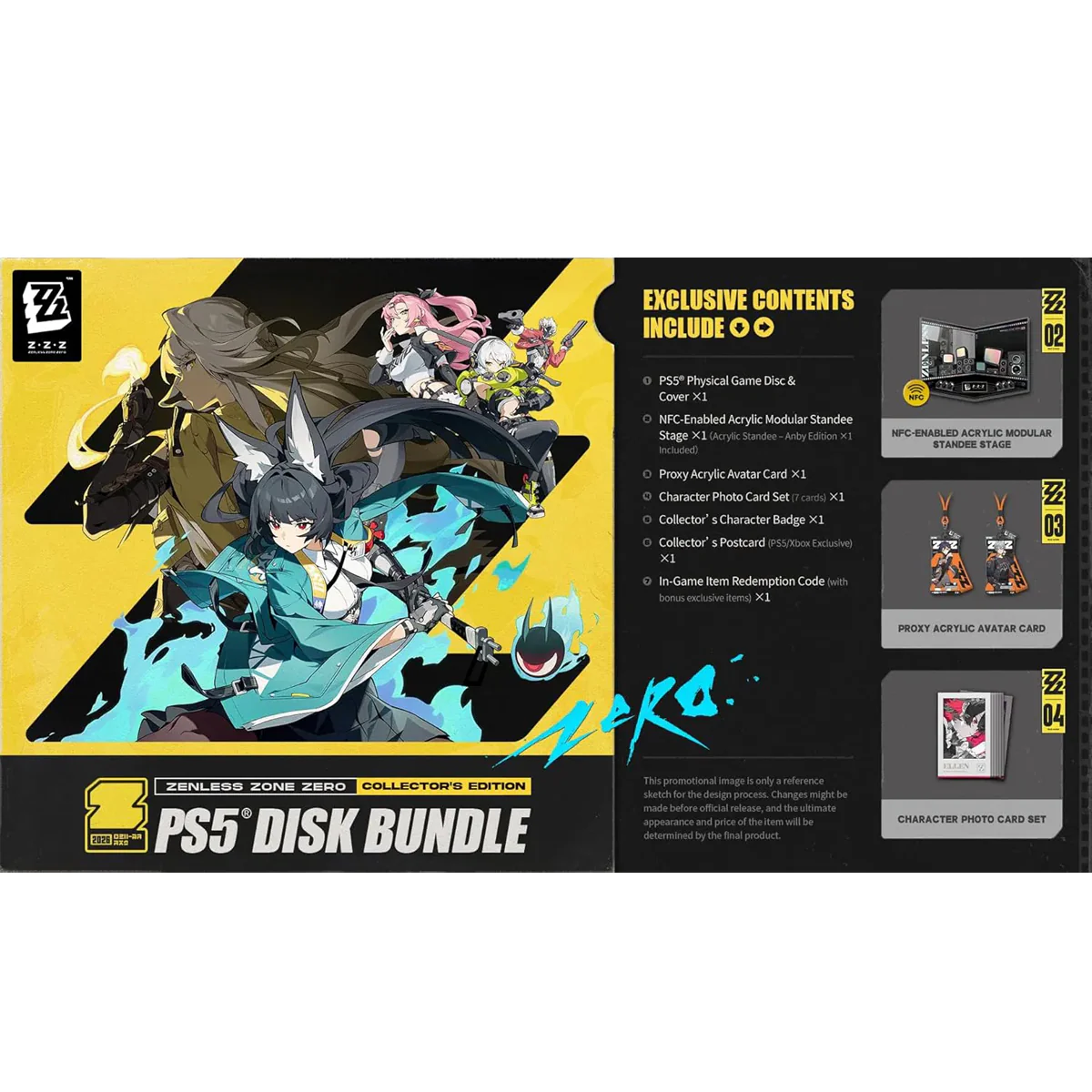 PS5 Zenless Zone Zero Collector Edition Pre-Order Downpayment - Image 2