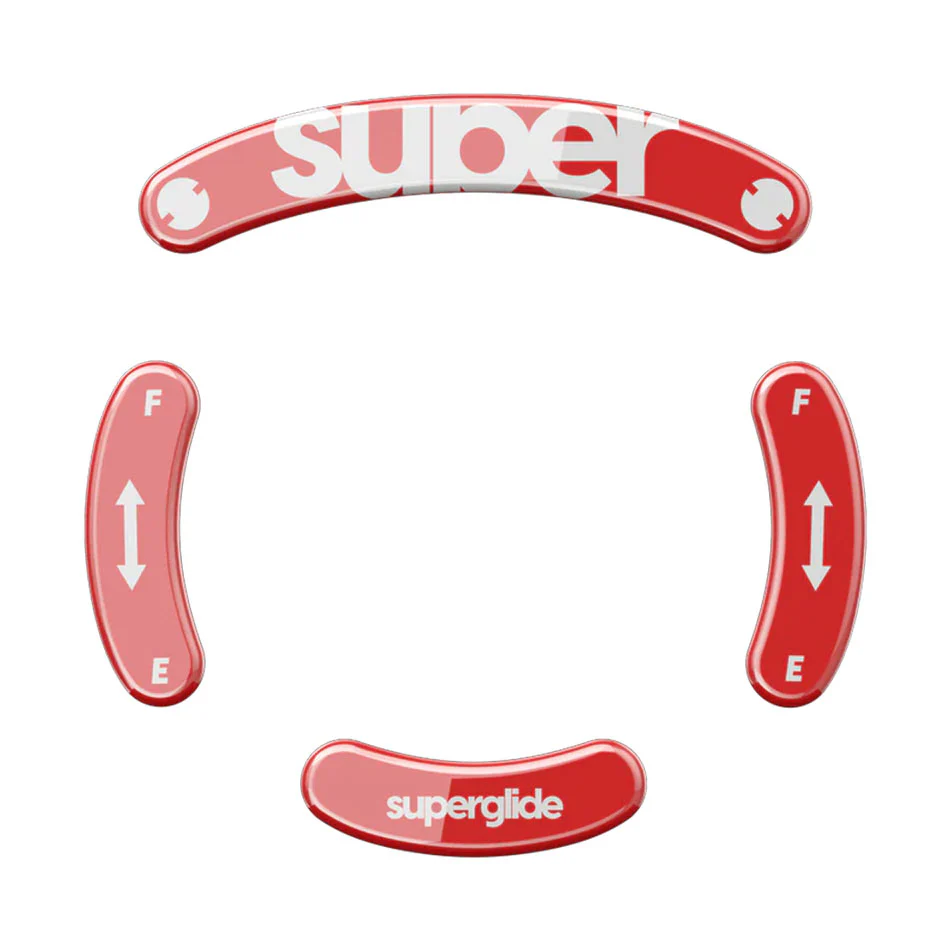 Pulsar Superglide 2 Glass Skates For Logitech - Image 2