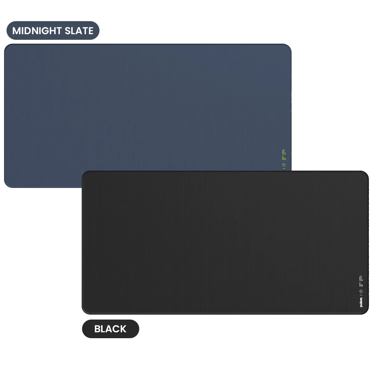 Pulsar x LGG Hyperion Gaming Mousepad Extra Soft - XXL (Black, Midnight Slate) (PLHPXXLXSB, PLHPXXLXSG)