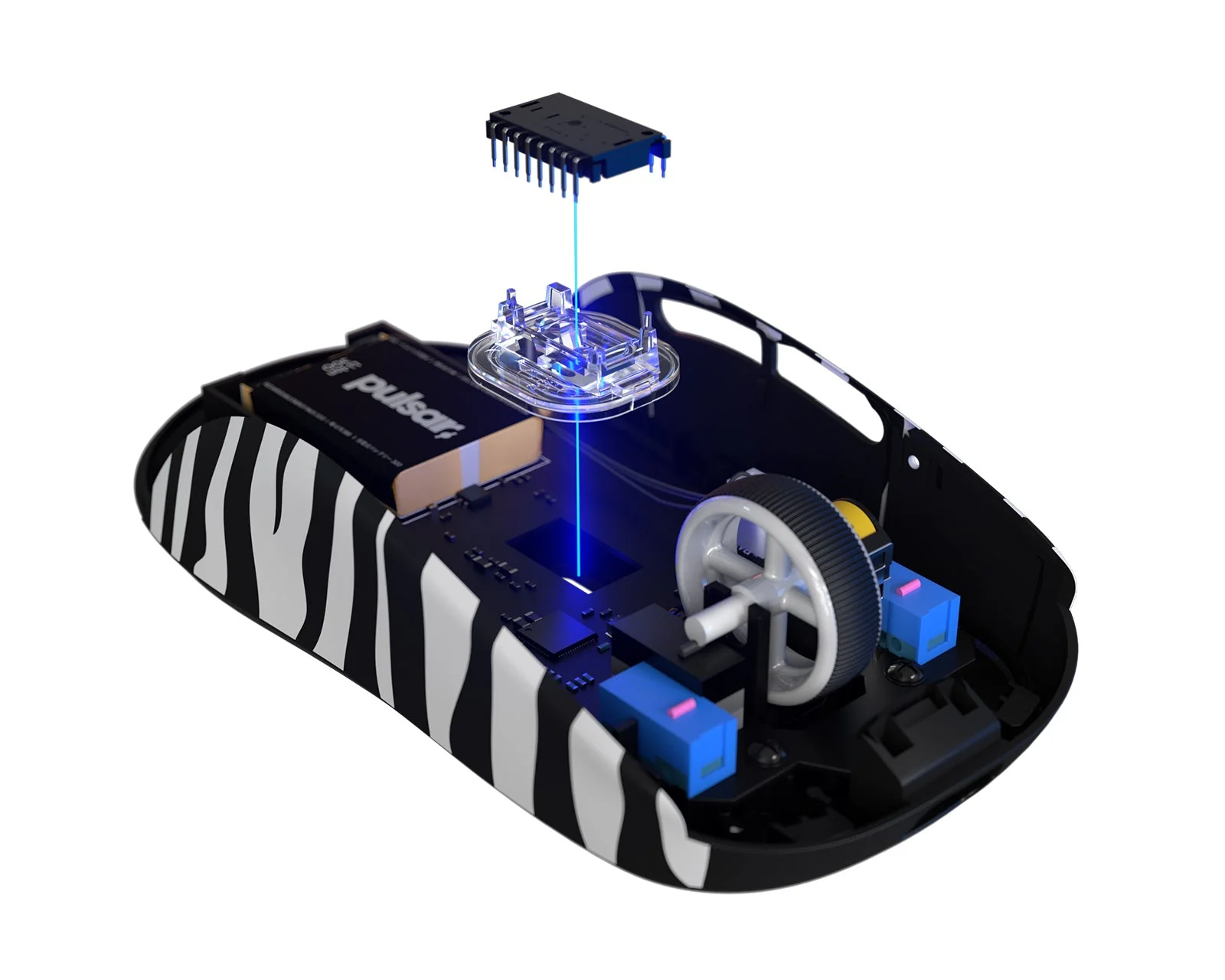 Pulsar X2 Symmetrical Wireless Gaming Mouse Boardzy Mini Edition (PX2BZS) - Image 7