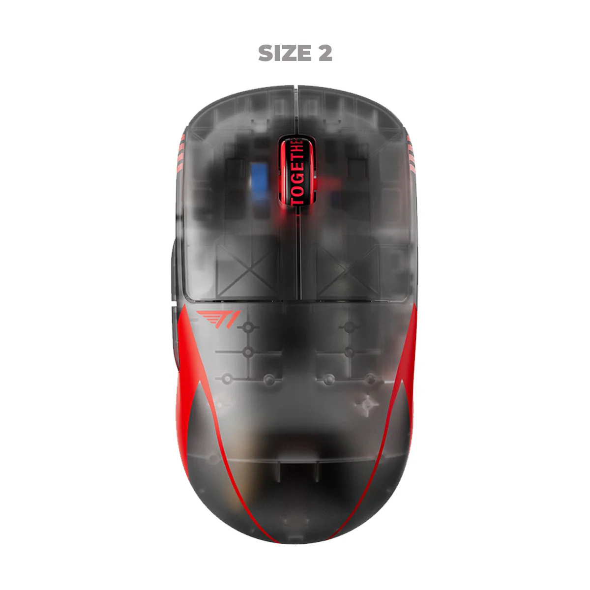 Pulsar X2 V3 T1 Edition Ultralight Weight eSports Gaming Mouse - Black (Size 1, Size 2) (PX231T1, PX232T1) - Image 3