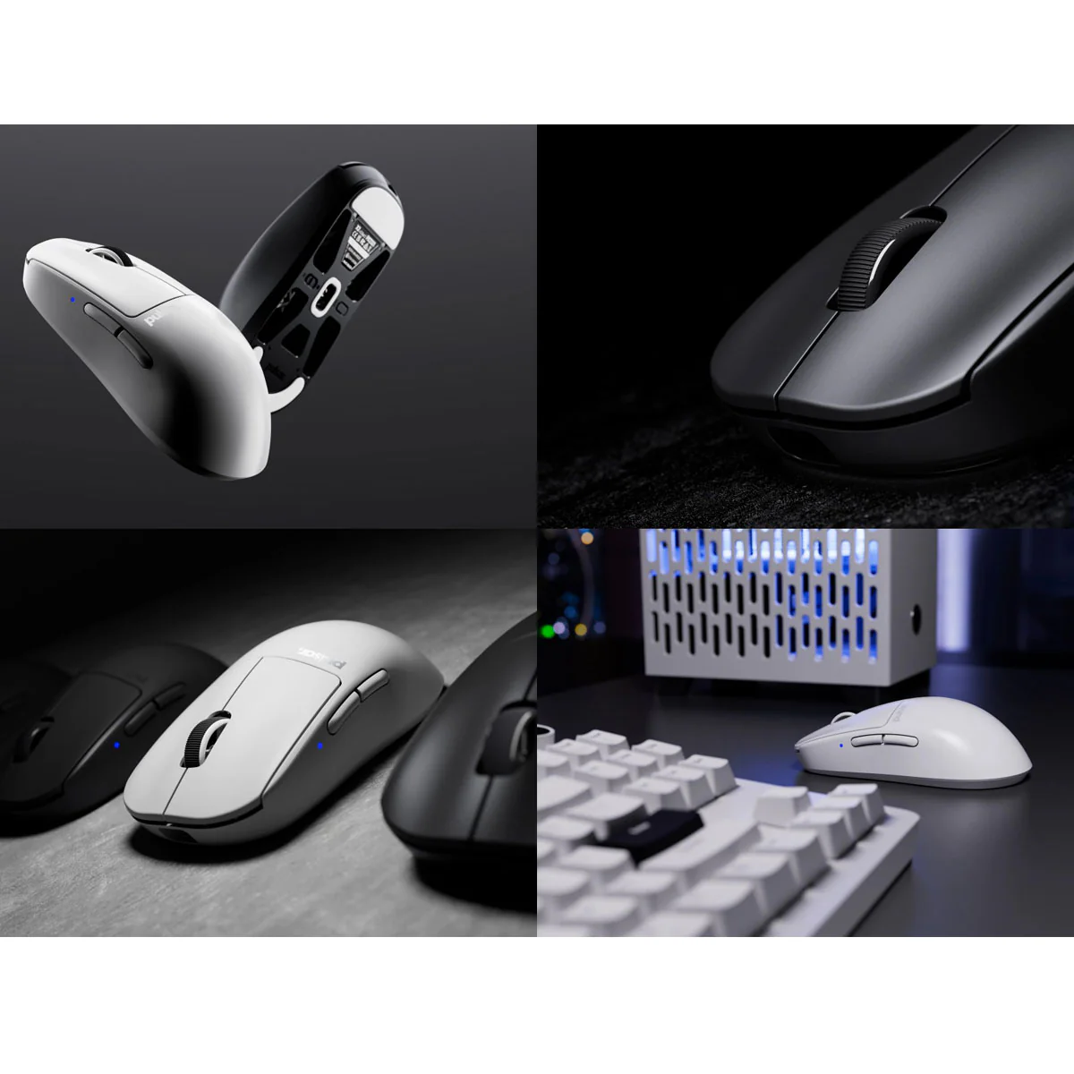 Pulsar X2 V3 Ultralight Weight eSports Gaming Mouse Size 2 (Black, White) (PX2321, PX2322) - Image 13