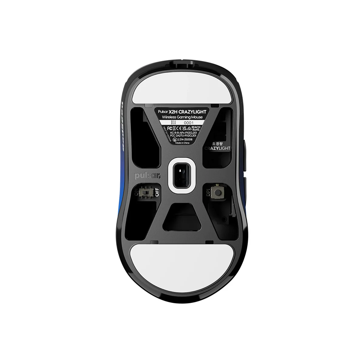 Pulsar X2H CrazyLight BadSeed Tech Edition 8K Polling Rate Gaming Mouse Medium (PX2HCL220) - Image 9