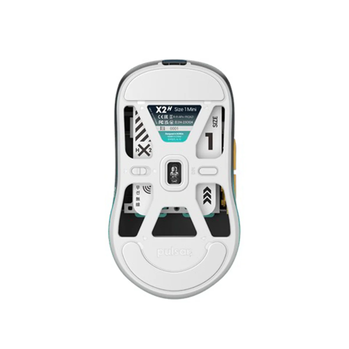 Pulsar X2H Mini Symmetrical Ultralight Wireless Gaming Mouse Demon Slayer Tokito Muichiro Limited Ed. Size 1 (PX2H1ZN) - Image 3