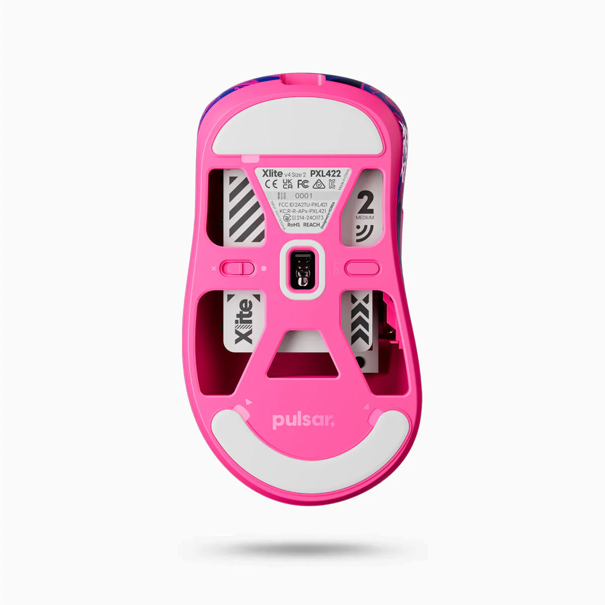 Pulsar Xlite V4 PRX Edition Medium Ultra Light Weight eSports Gaming Mouse (PXL42PRX) - Image 5