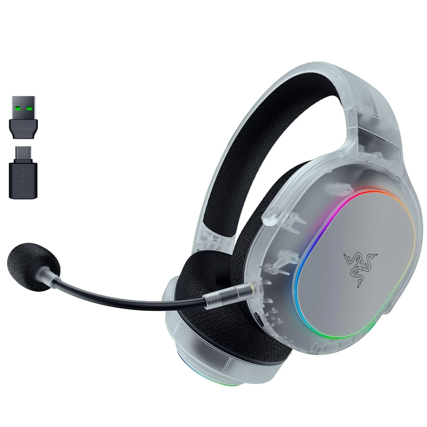Razer Barracuda X Chroma Wireless Multi-Platform Gaming & Mobile Headset (Black, White, Phantom Green, Phantom White) - Image 32