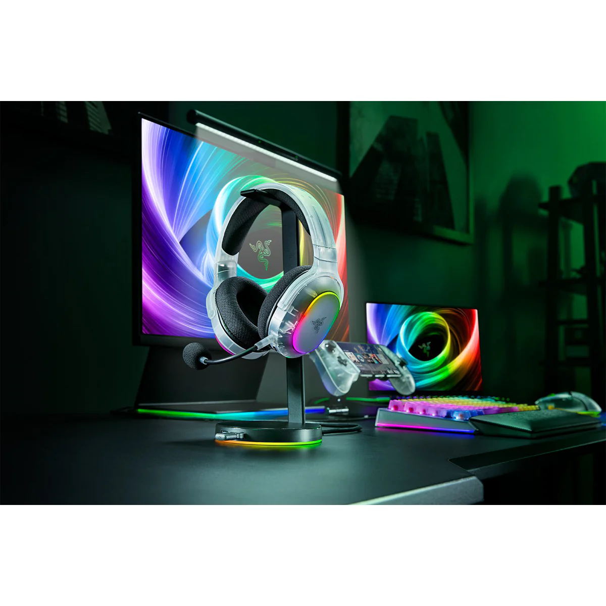 Razer Barracuda X Chroma Wireless Multi-Platform Gaming & Mobile Headset (Black, White, Phantom Green, Phantom White) - Image 40