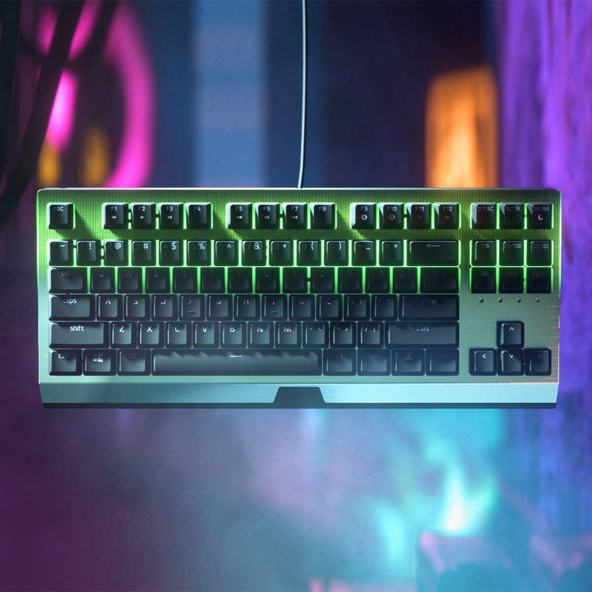 Razer Blackwidow Chroma V3 Tenkeyless Mechanical Gaming Keyboard (Yellow Switch) - Image 4