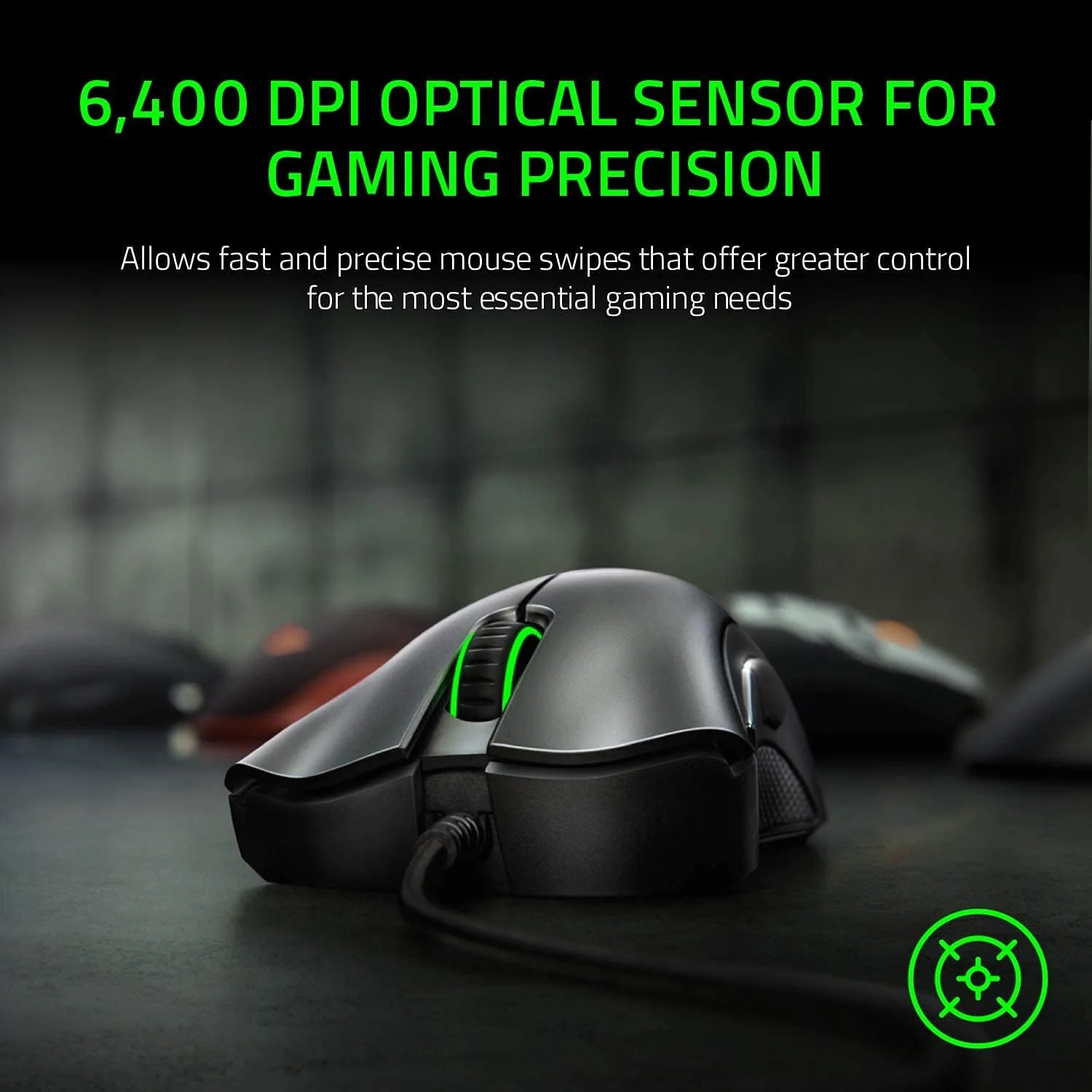 RAZER DEATHADDER 6400 DPI GAMING MOUSE - Image 2