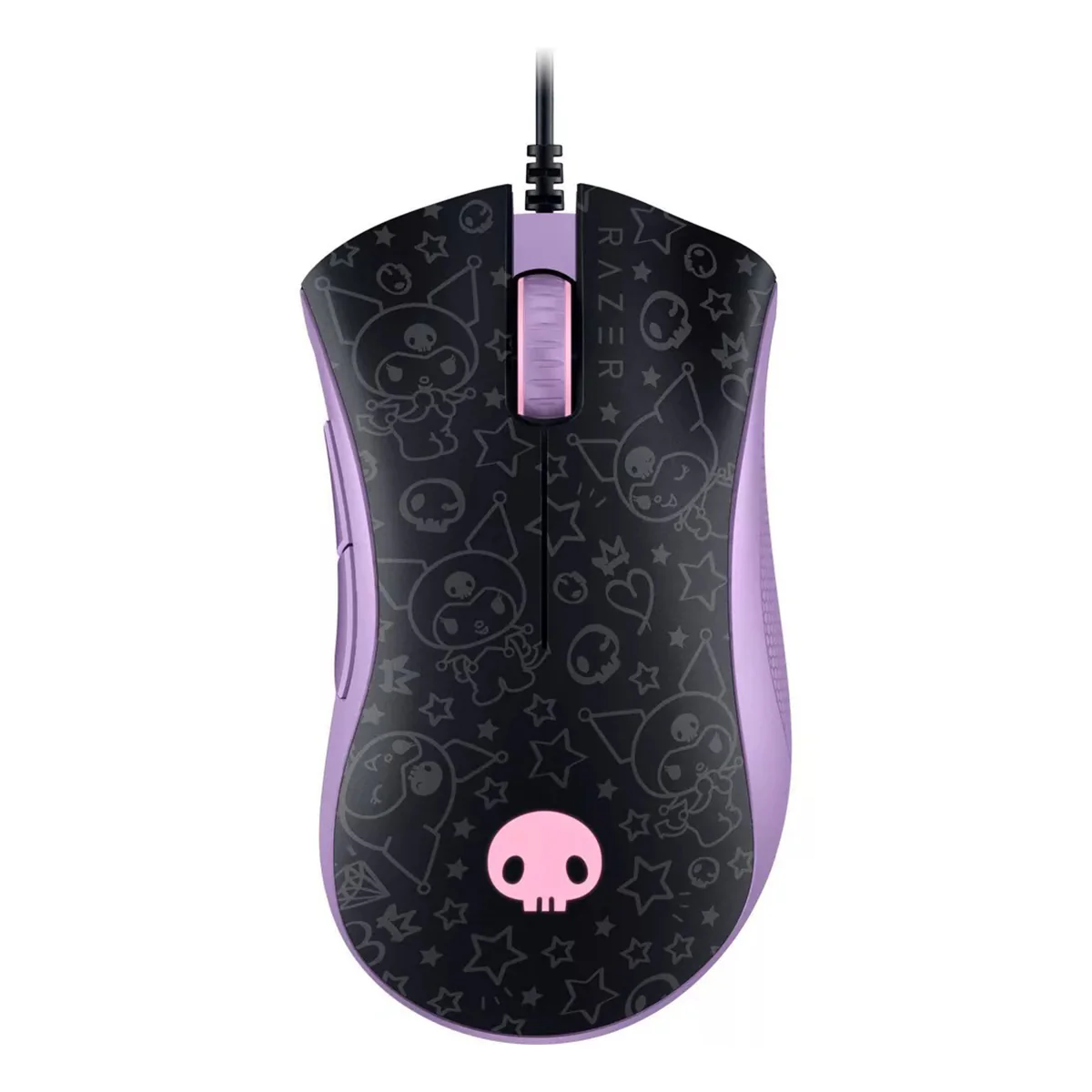 Razer DeathAdder Essential Ergonomic Wired Gaming Mouse + Goliathus Soft Gaming Mouse Mat Bundle (Kuromi Edition) - Image 7