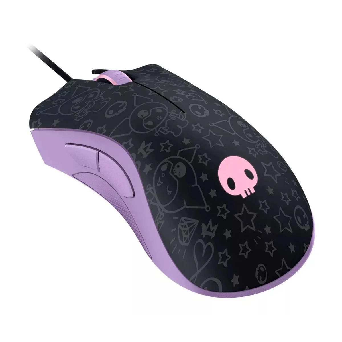 Razer DeathAdder Essential Ergonomic Wired Gaming Mouse + Goliathus Soft Gaming Mouse Mat Bundle (Kuromi Edition) - Image 8